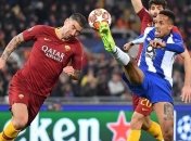 Рома минимально обыграла Порту в первом матче 1/8 финала Лиги чемпионов