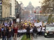 Протесты в Брюсселе