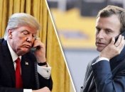 Трамп и Макрон обсудили химическую атаку в Сирии