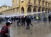 Протесты в Ливане: водометы, слезоточивый газ и десятки раненых 