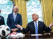 Дональд Трамп и Джанни Инфантино