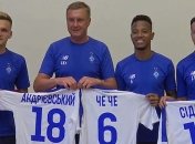 Динамо представило троих новичков