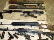 В Донецкой области милиционеры изъяли арсенал оружия и боеприпасов