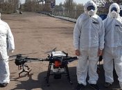 В Киеве испытали беспилотники для дезинфекции: видео
