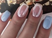 Маникюр 2020: трендовые идеи дизайна с втиркой (Фото)