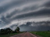 Ураганный ветер бушует в Бельгии