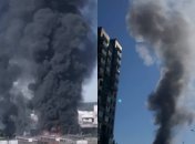 Пожар в Химках