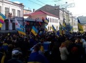 На акцию "Харьков - это Украина" собралось около 5 тысяч человек