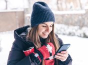 У морози до телефону потрібен особливий підхід