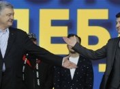 Порошенко поздравил Зеленского с победой на выборах