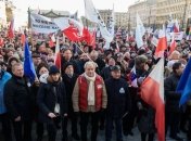 В разных городах Польши прошли митинги в защиту свободы слова и СМИ