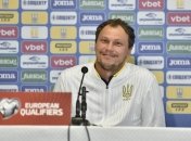 Андрей Пятов на пресс-конференции перед игрой Украина - Франция