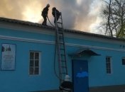 Пожарные в Каменском тушили храм ПЦУ