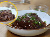 Томлена телятина розпадається на волокна