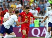 Англия 0:1 Бельгия: события матча