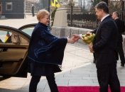 Порошенко встретился с Далей Грибаускайте