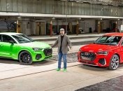 Audi представила "заряженные" кроссоверы RS Q3 и RS Q3 Sportback (Фото)