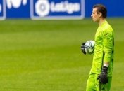 Лунин пропустил 2 гола в матче с "Сарагосой"