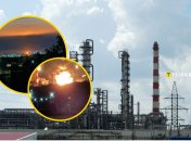 Рязанский НПЗ вспыхнул после атаки