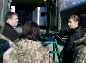 Марина Порошенко передала в зону АТО 5 стиральных комплексов