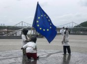 Малюки-засновники Києва вбрані до Дня Європи в 2025 році