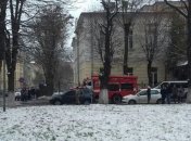 Во Львове горела областная клиническая больница