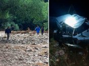 Машину внаслідок падіння зазнала значних пошкоджень