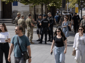 Группа оповещения на улице города