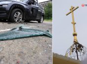 Від ударів постраждала місцева церква