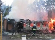 Под Киевом сгорело кафе