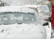 В Армении выпал сильный снег 