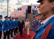 Президент Украины прибыл с визитом в Сербию