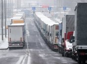 Движение фур на польско-украинской границе снова затруднено