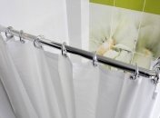 Чем отстирать от грибка шторку в ванной