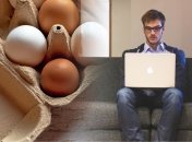 Объедините лоток для яиц и ноутбук - лайфхак