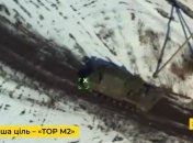 Кадры уничтожения российского ЗРК таинственным дроном