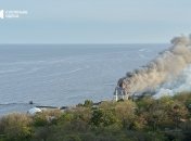 Пожар в здании дворца студентов ОНЮА