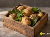 Лавровый лист и мята помогают сохранить картофель до весны