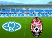 "Мольде" - "Заря". Стартовые составы