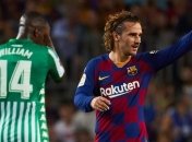 Научился у Месси, отпраздновал как ЛеБрон: Гризманн о дебютных голах за Барсу (Видео)