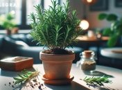 Виростити розмарин вдома зовсім неважко (зображення створено за допомогою ШІ)