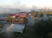 В Донецке снаряд попал в гипермаркет