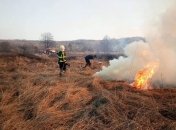 ДСНС досі гасять кілька осередків пожежі у Чорнобильській зоні