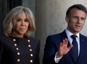Бріжит Макрон та Емманюель Макрон