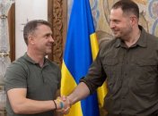 Сергей Ребров и Андрей Ермак
