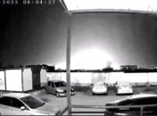 Кадр момента прилета по аэродрому "Энгельс", откуда россия запускала ракеты против Украины