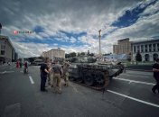 Парад уничтоженной российской техники на Крещатике