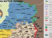 Карта АТО на востоке Украины (11 июня)