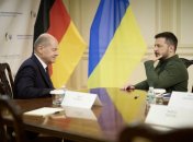 Президент України Володимир Зеленський та канцлер ФРН Олаф Шольц