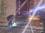 В Киеве мужчина бросил взрывчатку в полицейских